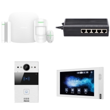 Zestaw Akuvox R20A S562 + AJAX StarterKit Integracja Podstawowy Biały