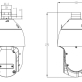 Tiandy TC-H344S Kamera IP Szybkoobrotowa Zewnętrzna 3.7 Mpx 4.8 ... 120 mm - 8