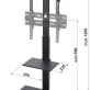 UCHWYT DO TELEWIZORA LUB MONITORA BRATECK-FS22-44TP - 2