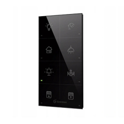 Grenton Panel natynkowy szklany 8-przyciskowy Touch Panel + Custom Ico