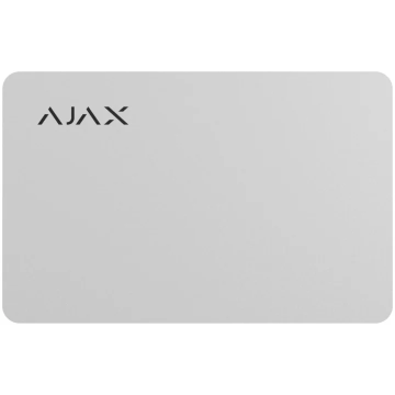 AJAX Karty dostępowe Batch of Pass (100 pcs) - white