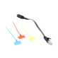 BESTLAN KAB-P6-UTP-0,2-FL-V2 – patchcord płaski UTP kat. 6 RJ45, 0,2 m, czarny, miedziany - 3