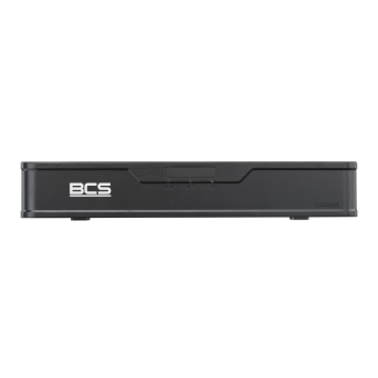 BCS-P-NVR0401-4KE-4P-III - Rejestrator IP 4 kanałowy marki BCS Point. Przystosowany do współpracy z kamerami o rozdzielczości maksymalnej do 4K.