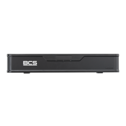 BCS-P-NVR0401-4KE-4P-III - Rejestrator IP 4 kanałowy marki BCS Point. Przystosowany do współpracy z kamerami o rozdzielczości maksymalnej do 4K.