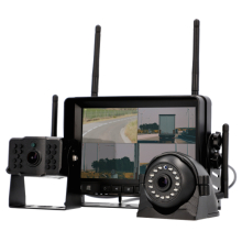 Vidiline VIDI-MM-4CH-WIFI Zestaw Monitoringu Mobilnego Fullhd Bezprzewodowego z 2 Kamerami