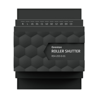 GRENTON - ROLLER SHUTTER X3  DIN MODUŁ STEROWNIKA 2.0