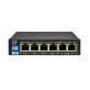 BCS-B-SP0402 - 6 portowy switch (4×PoE) 100Mbps z 4 trybami pracy - 2