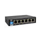 BCS-B-SP0402 - 6 portowy switch (4×PoE) 100Mbps z 4 trybami pracy - 3
