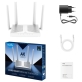 ROUTER WR3000E Wi-Fi 6 2.4   GHz, 5   GHz 574   Mb/s + 2402   Mb/s CUDY - 3