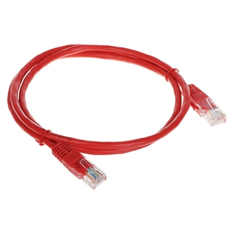 PATCHCORD RJ45/1.0-RED 1.0   m CONOTECH
