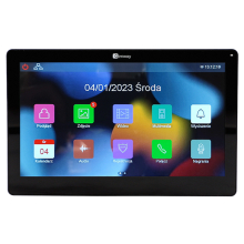 F-V14-2W-BL Monitor wideodomofonowy 10'' Czarny