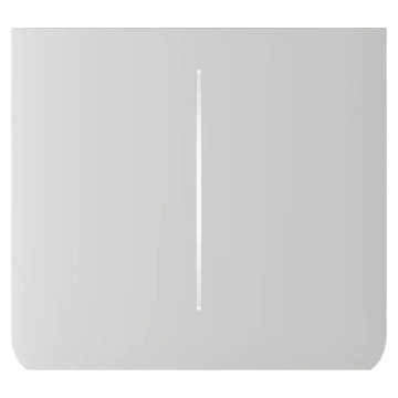 AJAX SideButton (2-gang) vertical (white) Przycisk Boczny
