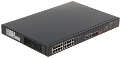 SWITCH PRZEMYSŁOWY POE PFS3218-16ET-135 16-PORTOWY SFP DAHUA