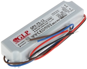 12V/6A/GPV Zasilacz Impulsowy