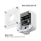 BCS-xPoE3/EXT-AT - Switch PoE 3 portowy 10/100Mbps, extender (1×PoE 802.3at/af + 2×PoE OUT), zasilany z PoE (max 50W). - 4