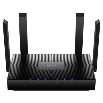 ROUTER WR3000 Wi-Fi 6 2.4   GHz, 5   GHz 574   Mb/s + 2402   Mb/s CUDY
