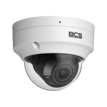 BCS-P-DIP44VSR4 - (BCS-P-DMIP4-4MWSIR4-V-M)
Kamera kopułowa IP 4 Mpx z obiektywem motozoom 2.8 - 12mm, przetwornik 1/3