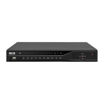 BCS-L-NVR0802-A-4KE-8P(2) - Rejestrator IP 8 kanałowy 2 dyskowy serii BCS LINE, rejestrator przystosowany do współpracy z kamerami o rozdzielczości maksymalnej 16Mpx. Wyjście wideo HDMI o rozdzielczości 4K, wbudowany 8 portowy switch PoE 802.3 af/at o moc