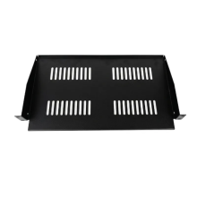 Półka RACK 19" 1U ViDiLine VIDI-R19-P267-1U 266,7 mm czarna