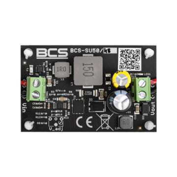 BCS-SU50/48 - Nieizolowana przetwornica DC/DC podnosząca napięcie.
