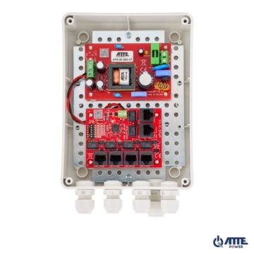 IP-5-11-M2 Zestaw do 5 kamer IP switch PoE 5P+1UP