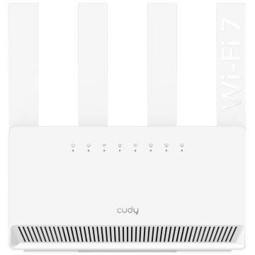 ROUTER WR3600E Wi-Fi 7 2.4   GHz, 5   GHz 688   Mb/s + 2880   Mb/s CUDY
