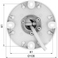 KAMERA IP TC-C38TS SPEC:I8/A/E/Y/M/H/2.7-13.5MM/V4.0 - 8   Mpx 2.7   ... 13.5   mm TIANDY - 6