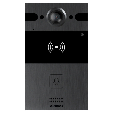 Akuvox R25A Panel zewnętrzny jednorodzinny natynkowy Space Gray