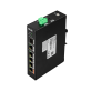 BCS-L-SP0401G-1SFP(2) - 5 portowy niezarządzalny switch (PoE), 4 porty PoE 100 Mbps, 1 port RJ-45 uplink Gigabit. - 3