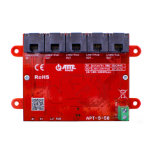 APT-5-50 Switch PoE 5 portowy 10/100/1000Mbps, extender