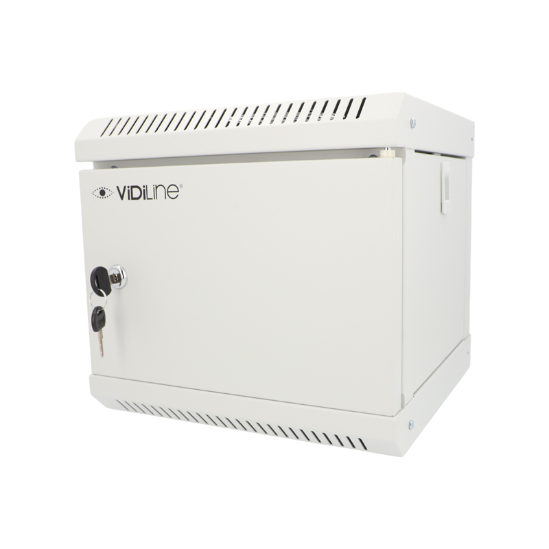 Szafa RACK 10 cali 4U wisząca ViDiLine ViDi-R10-4U/310-WS_V2-SZ szara