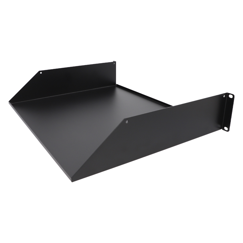 Półka RACK 19 cali 2U ViDiLine VIDI-R19-P375-2U 375 mm czarna