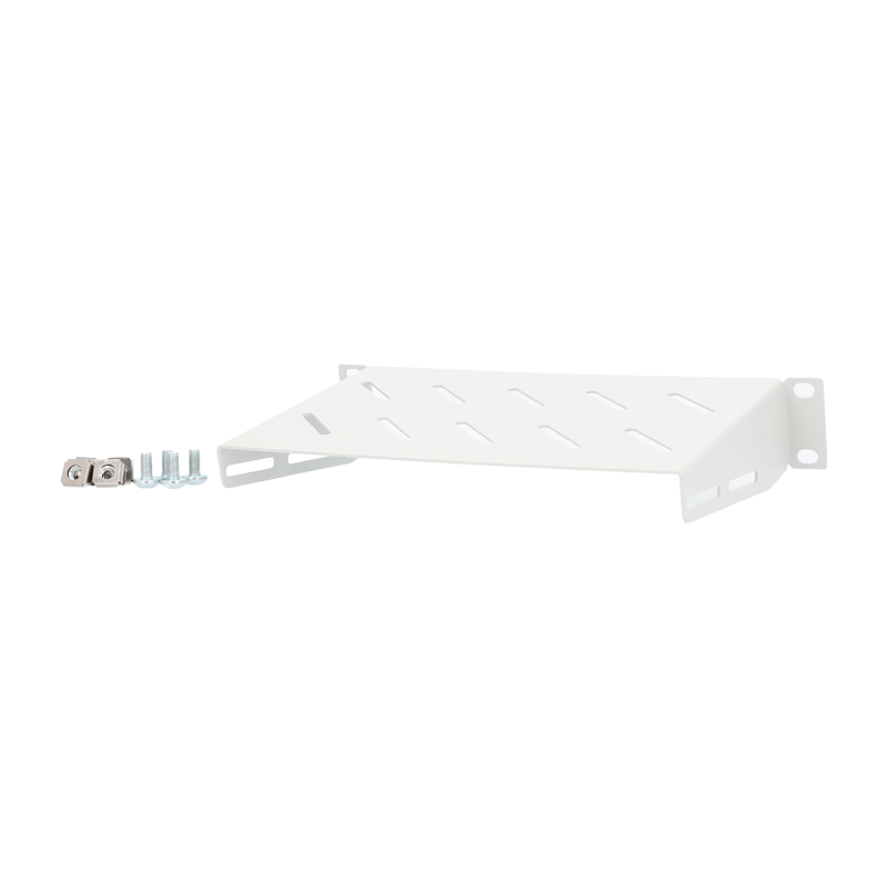 Półka RACK 10 cali ViDiLine ViDi-R10-P135-SZ szara 137,7 mm