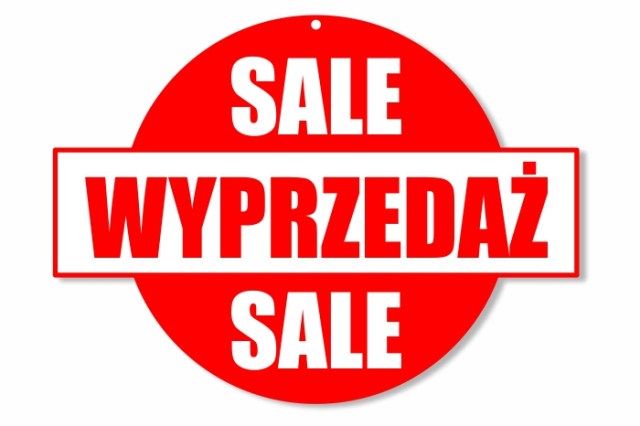 Łap okazje na wyprzedaży!