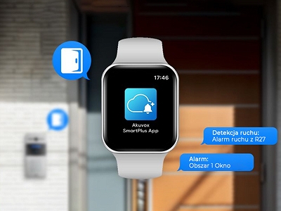 Pełny dostęp do drzwi dzięki aplikacji Akuvox SmartPlus na Apple Watch!