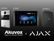 Akuvox integruje się z systemem alarmowym Ajax!