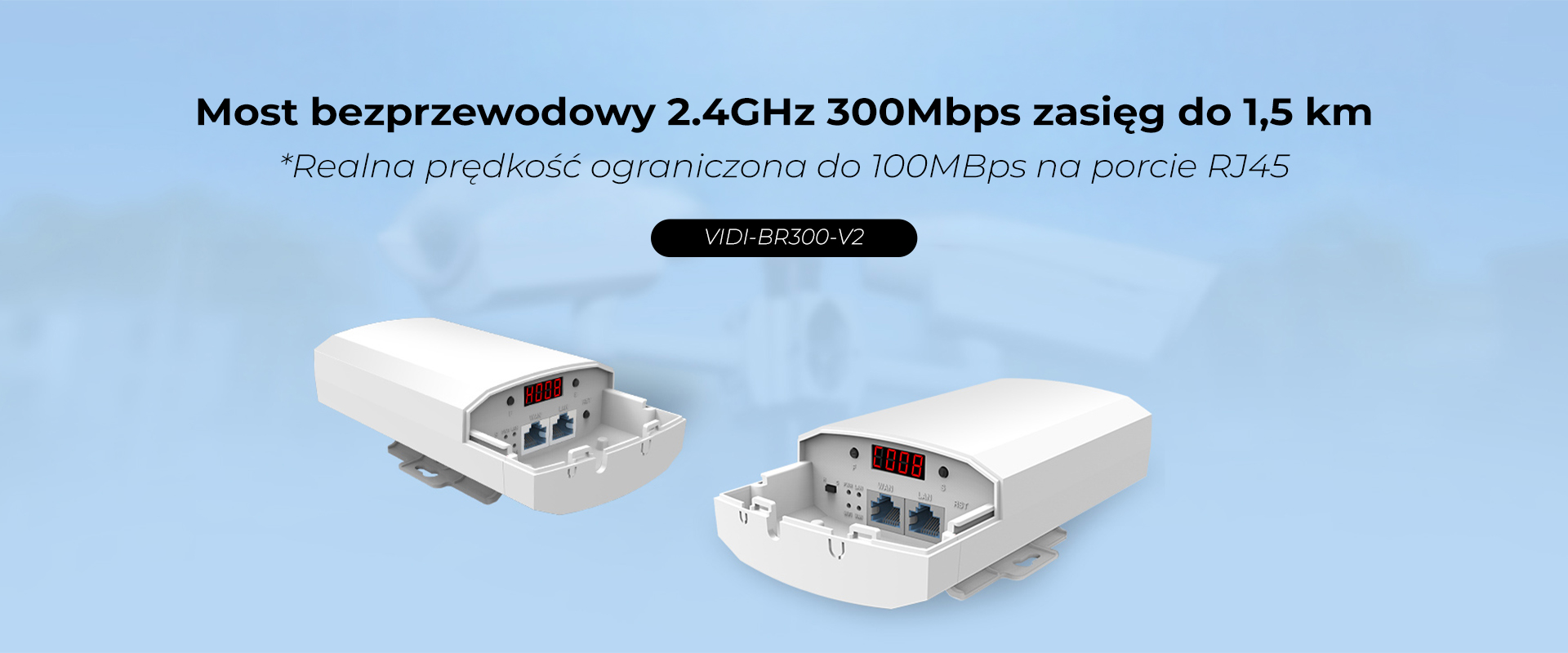Most bezprzewodowy VIDI-BR300-V2
