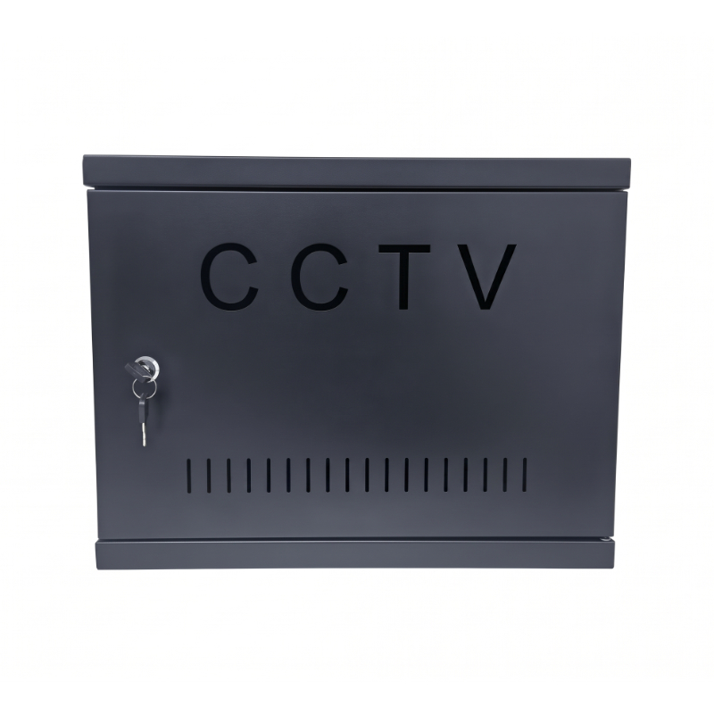 ViDiLine VIDI-UCH-CCTV metalowa czarna szafka na rejestrator CCTV NVR